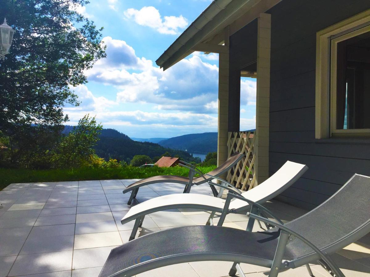 Chalet Le Flocon Bleu - Mauselaine Avec Vue Sur Le Lac De Gérardmer Екстериор снимка