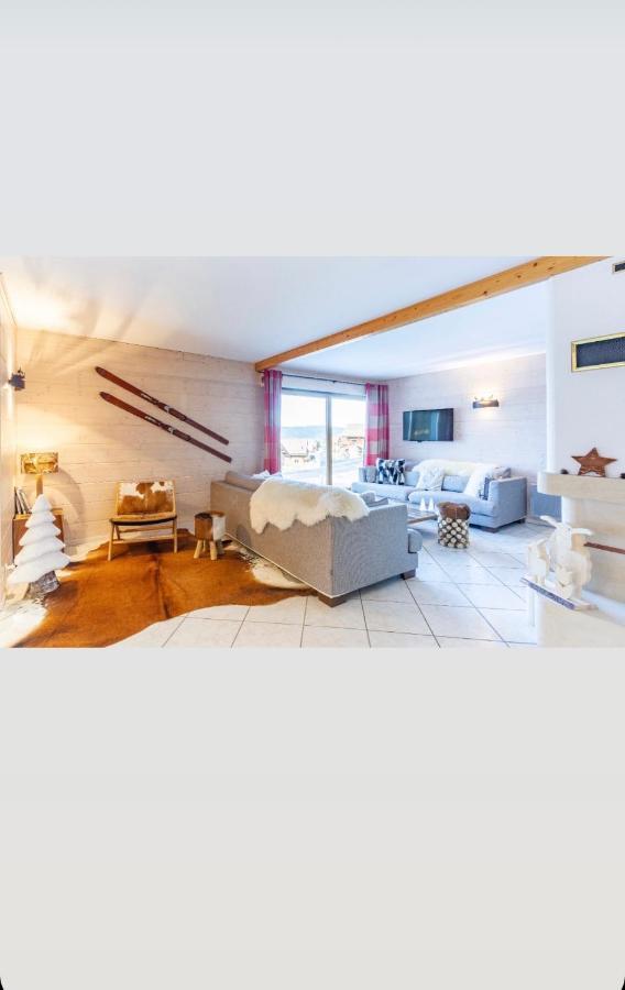 Chalet Le Flocon Bleu - Mauselaine Avec Vue Sur Le Lac De Gérardmer Екстериор снимка